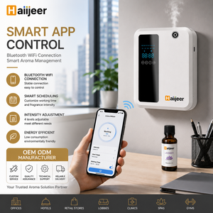 Ticari Masaüstü Esansiyel Yağ Difüzörü 500ml Susuz Nebulizatör Koku Makinesi Elektrikli Aroma Spreyi LED Ev Tipi - Product Image 1