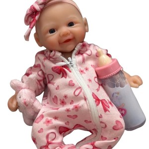 OtardDolls Muñeca bebé Reborn de silicona de 8 pulgadas, realista, suave y elástica, para adolescentes, juguete - Product Image 5