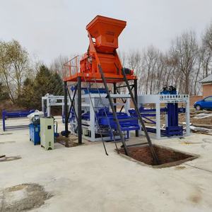 Beton getaran mesin blok berongga mesin pembuat Paver dengan peralatan konstruksi PLC mesin semen pasir langsung - Product Image 3