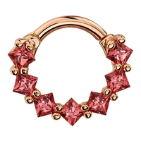Anneau de nez, piercing sans couture, boucles d'oreilles en cartilage, bijoux, clip d'oreille, piercing de septum, bijoux fins, acier inoxydable 316, or 18 carats