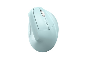 Ergonomic <b>Wireless</b> Mouse Pink Rechargeable Optical 5 Buttons Right Hand USB Receiver Type C Cable Desktop Use - Product Image 3