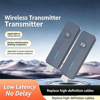 Adaptador de video HD inalámbrico para compartir pantalla, transmisor y receptor HDMI, extensor inalámbrico de 50 m desde computadora portátil, PC, DVD a monitor de TV