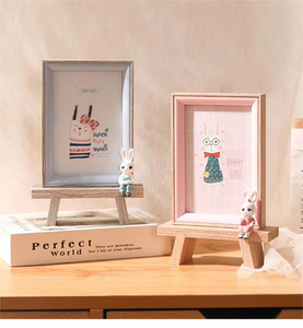 Good Quality Creative Children Cartoon Photo <b>Frame</b> Wooden Decorative Picture Display Art <b>Frames</b> - Product Image 2