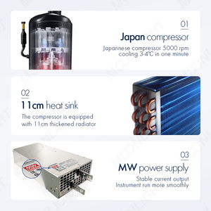 Diode laser và Nd Yag máy laser 2in1 đa chức năng không đau tẩy lông và loại bỏ hình xăm 1800 Watts - Product Image 4