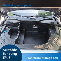 Boîte de rangement de luxe en plastique PP pour coffre avant avec 1 à 3 compartiments pour BYD Song Plus EV DM-i