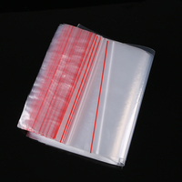 Sac à fermeture éclair en PE transparent personnalisé pour vêtements, bijoux, aliments - Emballage en plastique épaissi résistant à l'humidité