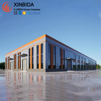 Bâtiment modulaire préfabriqué en structure acier pour atelier et entrepôt avec solutions personnalisables