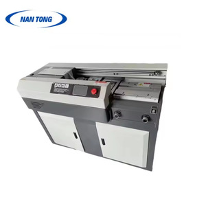 Machine de reliure parfaite A4 Nantong, largeur 320 mm, écran tactile, équipement de reliure haute vitesse - Product Image 3