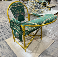 Chaise d'église pliable en métal pour mosquée, chaise de prière musulmane, design moderne, portable, pour hôtels - Vente en gros