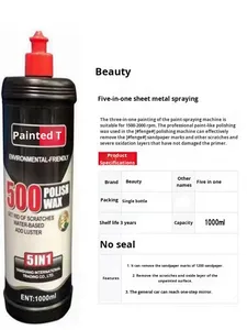 Qimei Agent de polissage 5-en-1 pour réparation des rayures de voiture, élimination des taches et restauration de la peinture et des surfaces miroir, liquide 1kg, 3 ans - Product Image 4