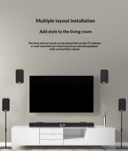 Sistema de Sonido Envolvente para TV LCD de 2.2 Canales, 6 Altavoces de 100W, Subwoofer Pasivo de Madera, Integración de 5.1 Canales - Product Image 2