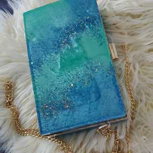 Clutches pour femmes faites à la main les plus vendues, dernières clutches en résine, fabricant et exportateur d'Inde avec une haute qualité - Product Image 6