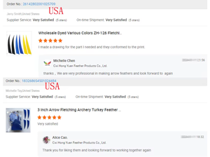 Flecha de tiro <span class=keywords><strong>con</strong></span> arco de ala Natural Real mixta, paletas Fletching, pluma de pavo para DIY, tiro <span class=keywords><strong>con</strong></span> arco, caza, tiro al blanco, accesorio de flecha - Product Image 6