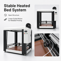 Sistem Pencetakan 3D FDM Profesional 1000x1000x1000mm dengan Layar Sentuh 7-Inci dan Pematian Otomatis untuk Penggunaan Komersial