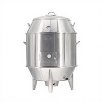 Chinese Peking Duck Oven Stainless Steel Charcoal Chicken Roaster Chinese Roast Duck Equipment