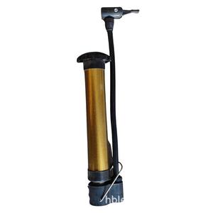 Mini Bomba de Aire Portátil de Metal Dorado Manual con Aguja para Balones de Baloncesto, Voleibol y Fútbol - Product Image 2