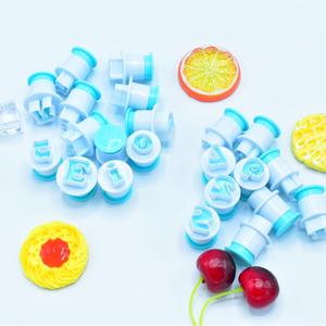2024 troqueles de prensa de galletas alfanuméricas mayúsculas y minúsculas, troqueles estampados para pasteles de fondant, troqueles de <span class=keywords><strong>corte</strong></span>, herramientas para hornear - Product Image 3