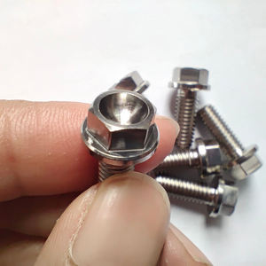 Tornillos de <span class=keywords><strong>cabeza</strong></span> Allen personalizados m10 m5 m6 m8, Perno de brida hexagonal, Perno de Motor de titanio, Perno de brida hexagonal, <span class=keywords><strong>en</strong></span> venta - Product Image 6