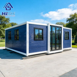 Solar 20Ft 40Ft Prefabricated Container Expandable House 1 2 3 4 5 Bedroom Folding For Sale Tiny Home Building - Product Image 1
