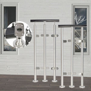 ולד עיצוב מודרני נירוסטה 304/316 מעקה זכוכית & מעקה ומעקה אביזרי מעקה - Product Image 1