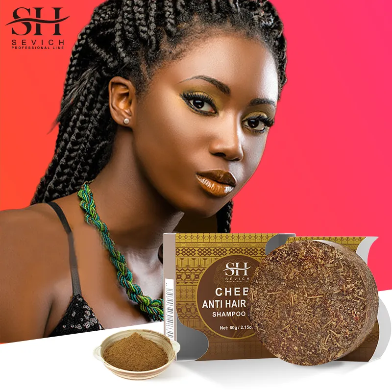 Afrika Chad Chebe Shampoo Bar Natuurlijke Haargroei Zeep Vrouwen Pluizig Anti Verlies Haargroei Zeep Behandeling Haarverzorgingsproduct