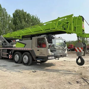 Grúa sobre camión ZOOMLION de 100 toneladas usada, año 2020, 85% nueva, Zoomlion QY100V con pluma telescópica, grúa de segunda mano en venta. - Product Image 1