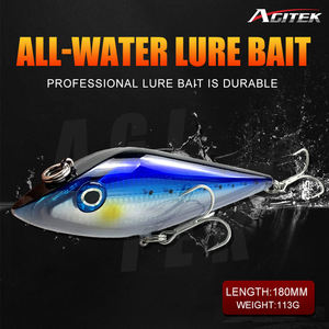 AGITEK Vente en gros d'usine, leurres de pêche réalistes VIB, appâts en plastique dur, leurres de pêche en mer, leurres de pêche pour gros poissons, leurres de pêche VIB - Product Image 3