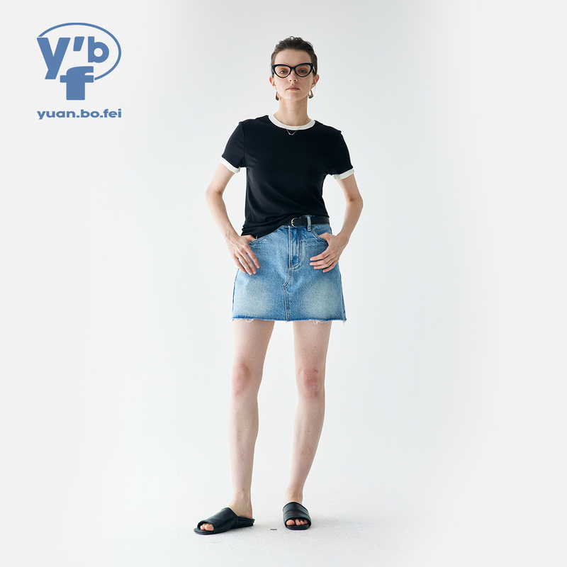 YUANBOFEI Women s Skirts Denim Jean