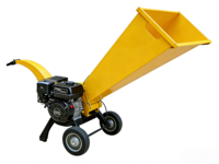 Broyeur à bois miniature MWC-7, moteur DUCAR 7,0 CV, 212 cm³, utilisation en jardin, démarrage par lanceur, garantie 1 an