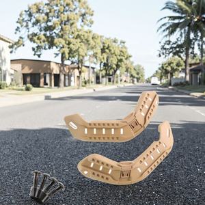 Casco Ligero ACH ARC de Nailon Color Caqui con Rieles Laterales para Deportes de Equitación Infantiles, Materiales ABS y EPP, Kit de Rieles Tácticos de Seguridad Mich - Product Image 1