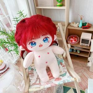 En stock, prêt à être expédié, poupées en peluche K-pop de 20 cm, poupées en coton, poupées nues avec squelette en plastique PVC - Product Image 6