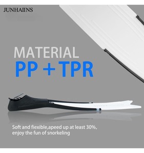 Aletas de Natación Profesionales de Talla <span class=keywords><strong>Corta</strong></span> con Palas Largas y Suaves <span class=keywords><strong>para</strong></span> Buceo Libre con Fuerza de Impulso Subacuática Mejorada - Product Image 2