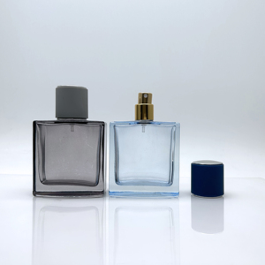 60ml vuông chai nước hoa thủy tinh với màu sắc tùy chỉnh bơm phun niêm phong loại bao gồm hộp - Product Image 2