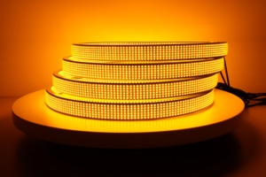 KingShowstar OEM <span class=keywords><strong>Luces</strong></span> LED de Doble Color para Llantas de 12 Filas 15/17 Ámbar y Blanco para Camiones, Coches, ATV, Todoterreno, SUV - Product Image 2