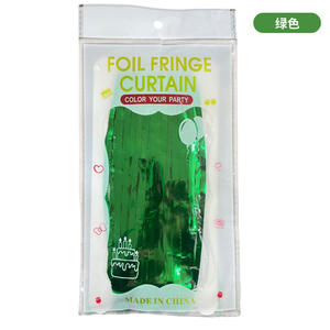 Gorden Dinding Foil 2*1m Grosir, Dekorasi Tinsel, Garland Foil untuk Dekorasi Dinding Rumah, Karangan Bunga Natal - Product Image 6