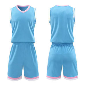 定制设计透气涤纶成人篮球运动衫套装运动服升华印花标志加大码成人夏季 - Product Image 6