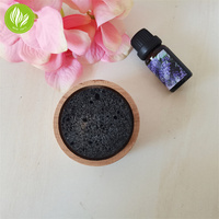 Diffuseur d'huile essentielle Moon Lava Rock Diffuseur de pierre volcanique