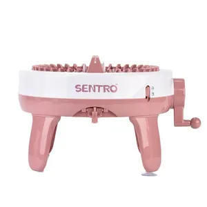 Sentro DIY Wool Knitting Machine Hat Knitting Machine Toy Smart Weaver Oversized 40 Hand Shake Knitting Kit Machine