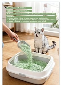 ทรายแมวเต้าหู้ Gliway—สูตรชาเขียวแบบจับตัวเป็นก้อน ผลิตจากส่วนผสมจากธรรมชาติ 100% สามารถทิ้งลงชักโครกได้ ดูดซับดีเยี่ยมและแห้งเร็ว - Product Image 6