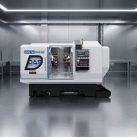Mesin Bubut CNC Dual Spindle Y-axis Power Turret TA-8-DIY Medium Duty Turning Center untuk Pemesinan Bagian Poros