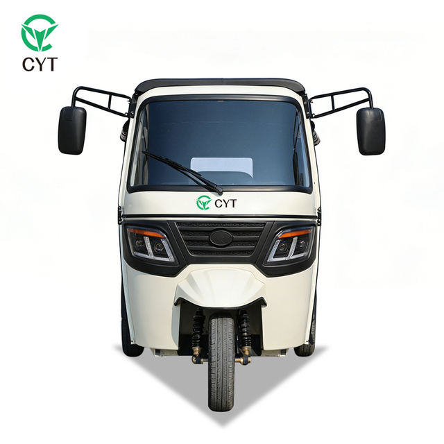 New Energy Hybrid Electric Tricycle Over 1000W 3 Wheeler with Rainproof Canopy and 400kg Payload for Sale
