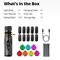 SIDANDE Z25 MAX 25W Lampe de photographie zoomable, mise au point variable, fente magnétique, pour portrait et produits