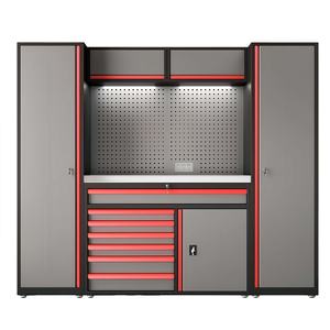 ตู้เหล็กโรงรถความลึกขนาดใหญ่ที่กำหนดเอง2026ที่เก็บของเหนือศีรษะ/ติดผนังจัดส่งเร็วสำห<span class=keywords><strong>รับ</strong></span>การจัดเก็บ<span class=keywords><strong>พื้น</strong></span>โรงรถ - Product Image 2