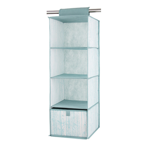 Kệ Treo 4 Tầng Giá Xếp Đồ Tủ Quần Áo Có Ngăn Kéo Tháo Rời Giá Xếp Đồ Treo Tủ Quần Áo Và Đựng Đồ Gia Dụng - Product Image 1