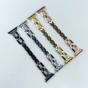 Pour <span class=keywords><strong>Apple</strong></span> <span class=keywords><strong>Watch</strong></span> Series 10 9 8 <span class=keywords><strong>7</strong></span> Bracelet en <span class=keywords><strong>acier</strong></span> <span class=keywords><strong>inoxydable</strong></span> en métal 46mm <span class=keywords><strong>45mm</strong></span> 40mm 44mm 38mm 42mm pour IWatch Fashion Wrist Band Bracelet - Product Image 1