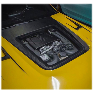 Couvercle d'admission d'air de moteur en fibre de carbone humide de style OEM pour Mercedes-Benz W205 C63 GLC63 W253 <span class=keywords><strong>AMG</strong></span> <span class=keywords><strong>GT</strong></span> Version <span class=keywords><strong>2</strong></span> <span class=keywords><strong>portes</strong></span> Pièces de carrosserie - Product Image 5