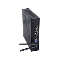 Mini PC Económico con Doble Pantalla, CPU Intel N2840 de Doble Núcleo, 6 Puertos USB, Windows 11, Carcasa Pequeña para Negocios