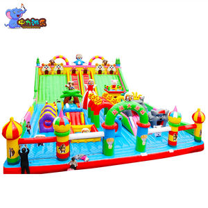 Parco Divertimenti Gonfiabile Personalizzato con Percorso a Ostacoli, Grande Castello Gonfiabile e Area Giochi Gonfiabile - Product Image 5