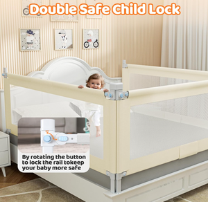 <span class=keywords><strong>Sponda</strong></span> di Sicurezza per <span class=keywords><strong>Letto</strong></span> Bambini UD, Rete Traspirante, <span class=keywords><strong>Barriera</strong></span> Affidabile per Bambini - Product Image 5