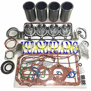 H07CT H07C Mesin Membangun Kembali Kit Gasket Full Set Overhaul untuk HINO Mesin Diesel Liner Silinder Piston & Cincin Bantalan Mesin Cuci